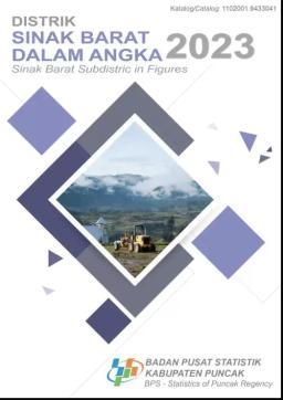 Sinak Barat Subdistrict In Figures 2023